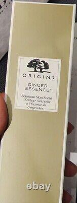 Origins Ginger Essence Sensuous Skin Scent 100mL NEW IN BOX RARE FIND