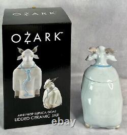 Ozark Netflix Goat Cookie Jar Prop In Ozark Box Rare New