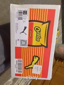 PUMA Cheetos x Scoot Zeros Flamin' Hot New Boxed Trainers Size 10.5 Rare