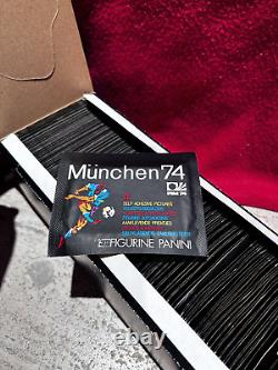 Panini World Cup Munchen 74 Box 200 Packs Full Ultra Rare French Edition