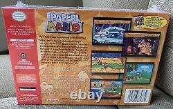Paper Mario Nintendo N64 FACTORY SEALED Video Game New in Box! Very RARE