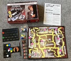 Paul Lamond Murder She Wrote Board Game 1991 RARE NEW OPEN BOX UNPLAYED READ