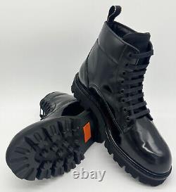 Paul Smith Black Lace Up Leather Boots / Shoes New Boxed Rare Sz Uk8 Eu42 Us9