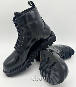 Paul Smith Black Lace Up Leather Boots / Shoes New Boxed Rare Sz Uk8 Eu42 Us9