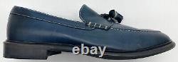 Paul Smith Navy Real Leather Slip On Shoes Brand New Boxed Rare Szuk8 Eu42 Us9