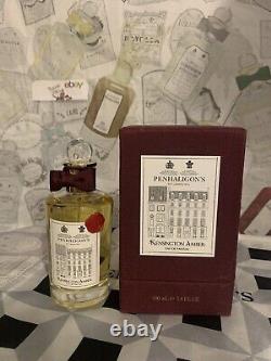 Penhaligon's Kensington Amber Eau De Parfum 100ml New &boxed, Genuine Rare