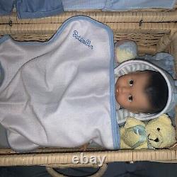 Petitcollin doll In Rattan Box With Accessories BNIB RARE