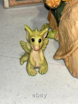 Pocket Dragons Real Musgrave Storytime at the Wizards House Figurine RARE New M