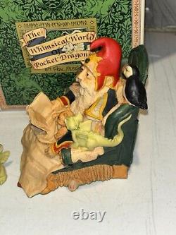 Pocket Dragons Real Musgrave Storytime at the Wizards House Figurine RARE New M