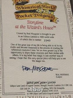 Pocket Dragons Real Musgrave Storytime at the Wizards House Figurine RARE New M