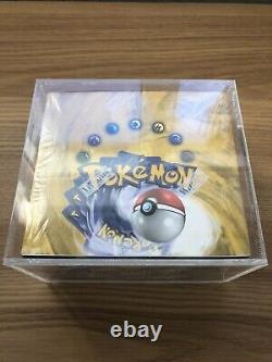 Pokémon 1999 Base Set Booster Box- FACTORY SEALED- Blue Wing Charizard Box RARE