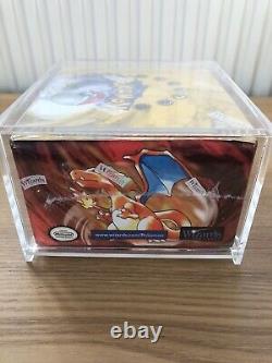 Pokémon 1999 Base Set Booster Box- FACTORY SEALED- Blue Wing Charizard Box RARE