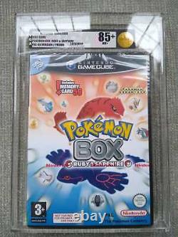 Pokemon Box Ruby And Saphire Red Strip Sealed Vga Gold Rare Nintendo Gamecube