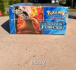 Pokemon EX Unseen Forces Booster Box FACTORY SEALED VERY RARE LOW PRINTED