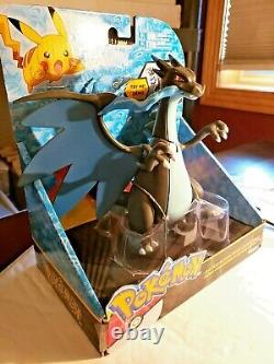 Pokemon Tomy Battle Action Mega Charizard X Figure New In Box 2016 Very Rare Toy