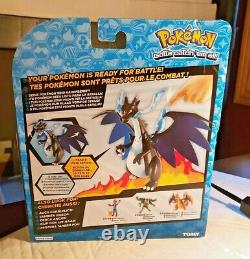 Pokemon Tomy Battle Action Mega Charizard X Figure New In Box 2016 Very Rare Toy