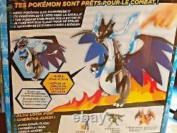 Pokemon Tomy Battle Action Mega Charizard X Figure New In Box 2016 Very Rare Toy