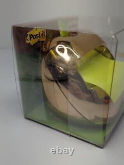 Post-It Gold Apple Pop-Up Note Dispenser APL330 New in Box Rare 3x3 inch Notes