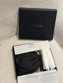 Prada Saffiano Leather Logo Plate Headphones + Gift Box Apple B&O New £695 RARE