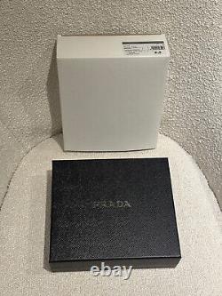 Prada Saffiano Leather Logo Plate Headphones + Gift Box Apple B&O New £695 RARE