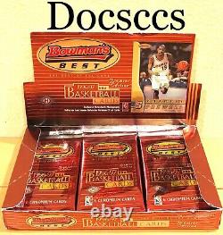 RARE 1996 97 Bowman's Best NBA Basketball Trading Cards Sealed Pack of Box Kobe