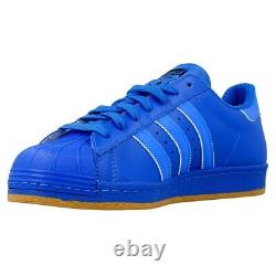 RARE Adidas Originals Superstar 80s Reflective Blue B35385 UK 10 BRAND NEWithBOXED