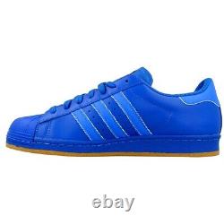 RARE Adidas Originals Superstar 80s Reflective Blue B35385 UK 10 BRAND NEWithBOXED