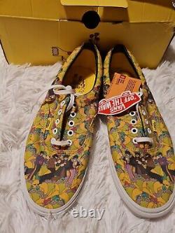 RARE BEATLES YELLOW SUBMARINE All Over Print Vans Classics new with box present