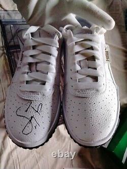 RARE BRAND NEW Autographed Selena Gomez PUMA SHOES WithDisplay Box JSA Coa/Loa