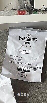 RARE Banksy Walled Off Hotel Box Set With Receipt