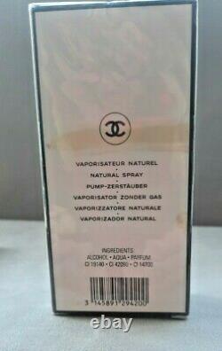 RARE Boxed & Factory Cellophane Sealed CHANEL No 19 VINTAGE EDP Purse Spray 35ml