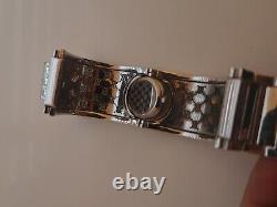 RARE Gucci Twirl Watch YA112 Rare Black Face No Box (needs new battery)