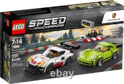 RARE! LEGO 75888 Speed Champions Porsche RSR & 911 Turbo NEW & Sealed