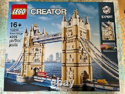 RARE LEGO CREATOR LONDON TOWER BRIDGE 10214 / SEALED 2010 box damage but new