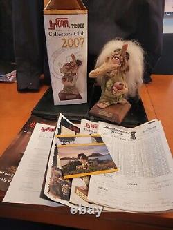 RARE LIMITED edition members Nyform Collectors 2007 Troll boxed new