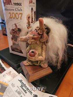 RARE LIMITED edition members Nyform Collectors 2007 Troll boxed new