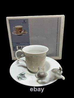 RARE LLADRO Cup & Saucer No. 6042 (Box)