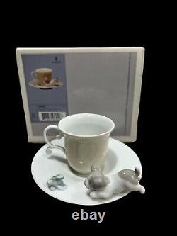 RARE LLADRO Cup & Saucer No. 6042 (Box)