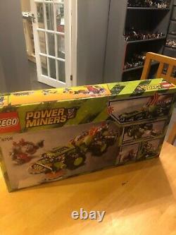 RARE! Lego Power Miners Set (8708) Cave Crusher. New in box, never been opened