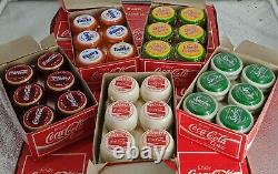 RARE MEGA DEAL (5 boxes) 60 Genuine NOS Coca Cola Russell Yoyo Spinners