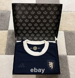 RARE NEW Official Boxed Adidas Scotland 150th Anniversary Shirt. Size Womens XL