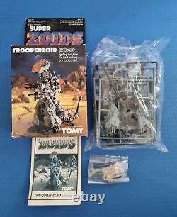 RARE New Opened Box Vintage 1984 Tomy Super Zoids Trooper zoid Blcok Robot Toy