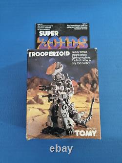 RARE New Opened Box Vintage 1984 Tomy Super Zoids Trooper zoid Blcok Robot Toy