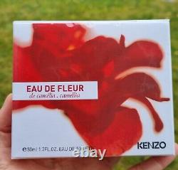 RARE! Only 1 box on ebay! KENZO Camellia EDT 50ml. New, sealed! De camelia