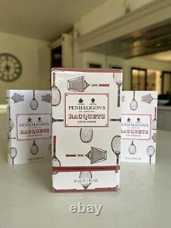 RARE Penhaligons Racquets edp 30ml boxed And Sealed With Two Samples