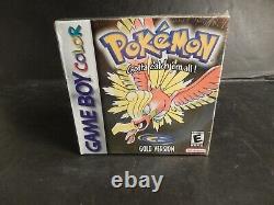 RARE Pokemon Gold Version Game Boy Color New In Box Factory Sealed Never Opened