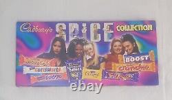 RARE SPICE GIRLS CADBURY'S SELECTION BOX 1997 UNOPENED 90s PROP