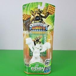 RARE! Skylanders GIANTS WHITE SNOW FLOCKED STUMP SMASH New In Box