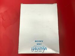 RARE! Sony wm-2 red new in box