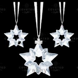 RARE Swarovski Crystal 2019 Snowflake Ornament Christmas Set 5429600 Boxed NEW